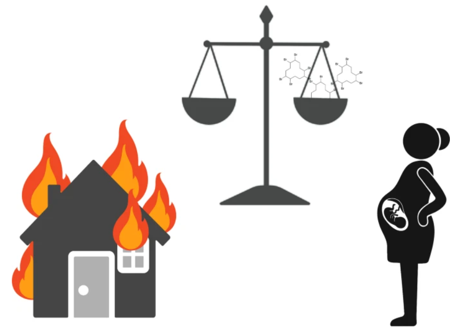 Какие принципы следует следовать при выборе огнестойких загрязняющих веществ для нейлона?